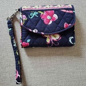 Vera Bradley Floral Wristlet/Wallet